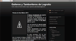 Desktop Screenshot of gaiterosdelogrono.blogspot.com