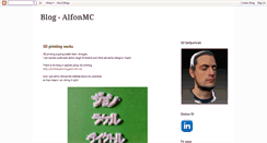 Desktop Screenshot of alfonmc.blogspot.com