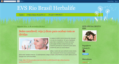 Desktop Screenshot of evsriobrasilherbalife.blogspot.com