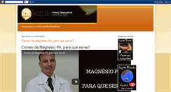 Desktop Screenshot of marialopeseahomeopatiametafsica.blogspot.com