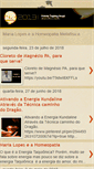 Mobile Screenshot of marialopeseahomeopatiametafsica.blogspot.com