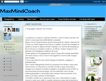 Tablet Screenshot of maxmindcoach.blogspot.com