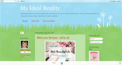 Desktop Screenshot of myidealreality.blogspot.com