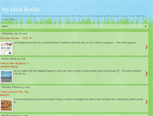Tablet Screenshot of myidealreality.blogspot.com