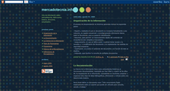 Desktop Screenshot of mercadotecniainfo.blogspot.com