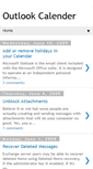 Mobile Screenshot of outlook-calender.blogspot.com