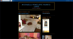 Desktop Screenshot of michaelaparris.blogspot.com