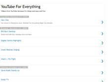 Tablet Screenshot of everydayyoutube.blogspot.com