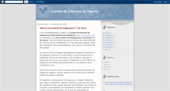 Desktop Screenshot of comiteingenia.blogspot.com