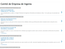 Tablet Screenshot of comiteingenia.blogspot.com