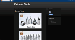 Desktop Screenshot of extrudertools.blogspot.com
