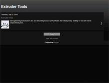 Tablet Screenshot of extrudertools.blogspot.com