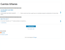 Tablet Screenshot of cometa-cuentosurbanos.blogspot.com