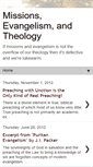 Mobile Screenshot of missionsevangelismtheology.blogspot.com