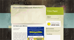 Desktop Screenshot of itinerariohistorico.blogspot.com