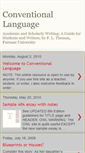 Mobile Screenshot of conventionallanguage.blogspot.com
