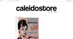 Desktop Screenshot of caleidostore.blogspot.com