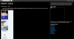 Desktop Screenshot of ebonygirls.blogspot.com