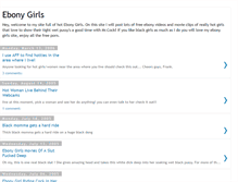 Tablet Screenshot of ebonygirls.blogspot.com