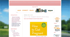 Desktop Screenshot of bestinfertilitybooktosale.blogspot.com