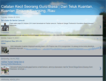 Tablet Screenshot of catatan-guru-biasa.blogspot.com