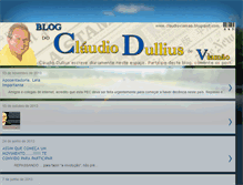 Tablet Screenshot of claudioviamao.blogspot.com