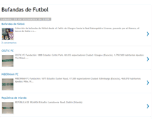 Tablet Screenshot of bufandas-futbol.blogspot.com