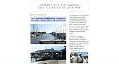 Desktop Screenshot of aboardthekarma.blogspot.com