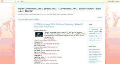 Desktop Screenshot of govt-jobsite.blogspot.com