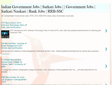 Tablet Screenshot of govt-jobsite.blogspot.com