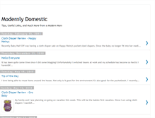 Tablet Screenshot of modernlydomestic.blogspot.com