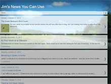Tablet Screenshot of jimsnewsyoucanuse.blogspot.com