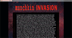 Desktop Screenshot of munchkininvasion.blogspot.com