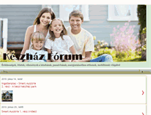 Tablet Screenshot of keszhazforum.blogspot.com