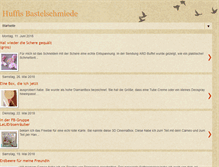 Tablet Screenshot of huffis-bastelschmiede.blogspot.com
