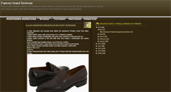 Desktop Screenshot of famous-brand-footwear.blogspot.com