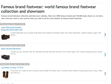Tablet Screenshot of famous-brand-footwear.blogspot.com
