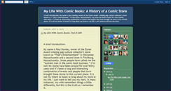 Desktop Screenshot of mylifewithcomicbooks.blogspot.com
