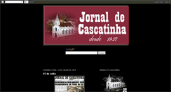 Desktop Screenshot of jornaldecascatinha.blogspot.com