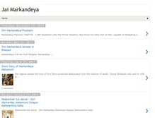 Tablet Screenshot of jaimarkandeya.blogspot.com