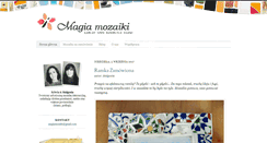 Desktop Screenshot of magiamozaiki.blogspot.com