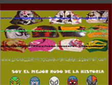 Tablet Screenshot of luchalibremexicana-mascaras.blogspot.com