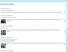Tablet Screenshot of mickystainthorpe.blogspot.com