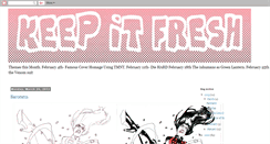 Desktop Screenshot of keepitfreshsketchblog.blogspot.com