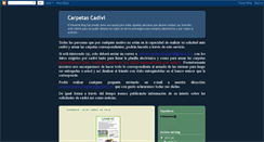 Desktop Screenshot of cadivicarpetas.blogspot.com