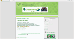 Desktop Screenshot of greenstoneinn.blogspot.com