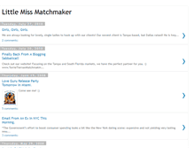 Tablet Screenshot of littlemissmatchmaker.blogspot.com