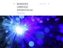 Tablet Screenshot of banhoselimpezasenergeticas.blogspot.com