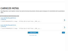 Tablet Screenshot of carnicosnotas.blogspot.com