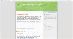 Desktop Screenshot of imcblog2007.blogspot.com